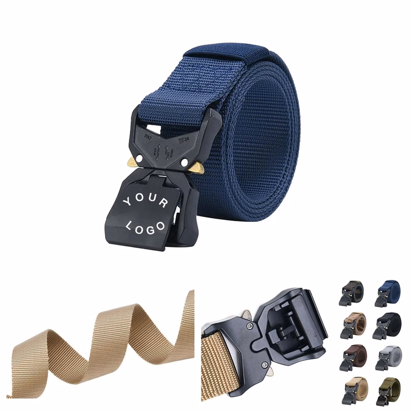 Reinforced Nylon Tactical Belt For Field Activities
