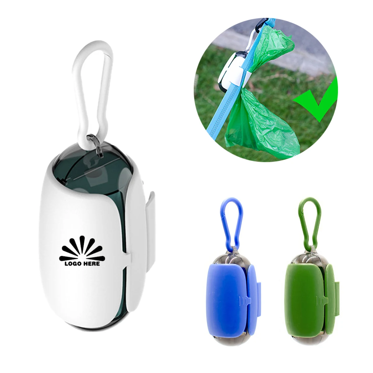 Eco-Friendly Pet Waste Bag Set with Dispenser 1