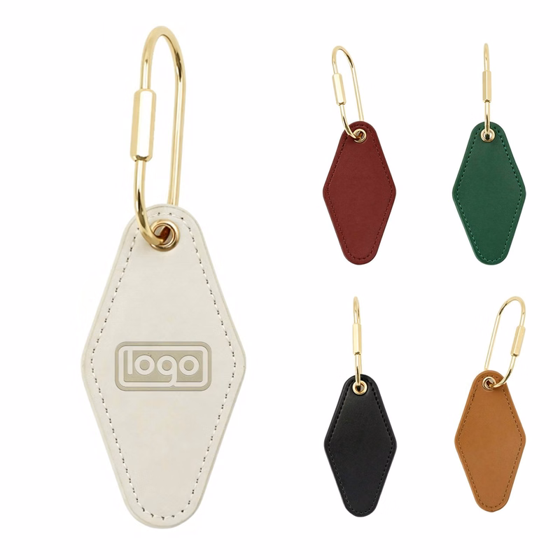 Diamond PU Leather Keychain