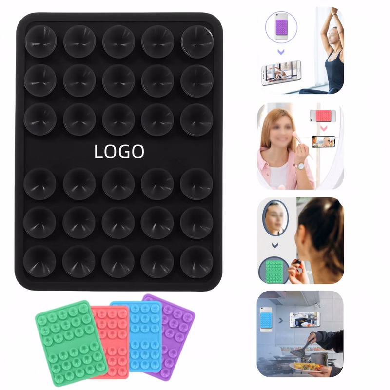 Double-Sided Silicone Suction Cup Phone Holder