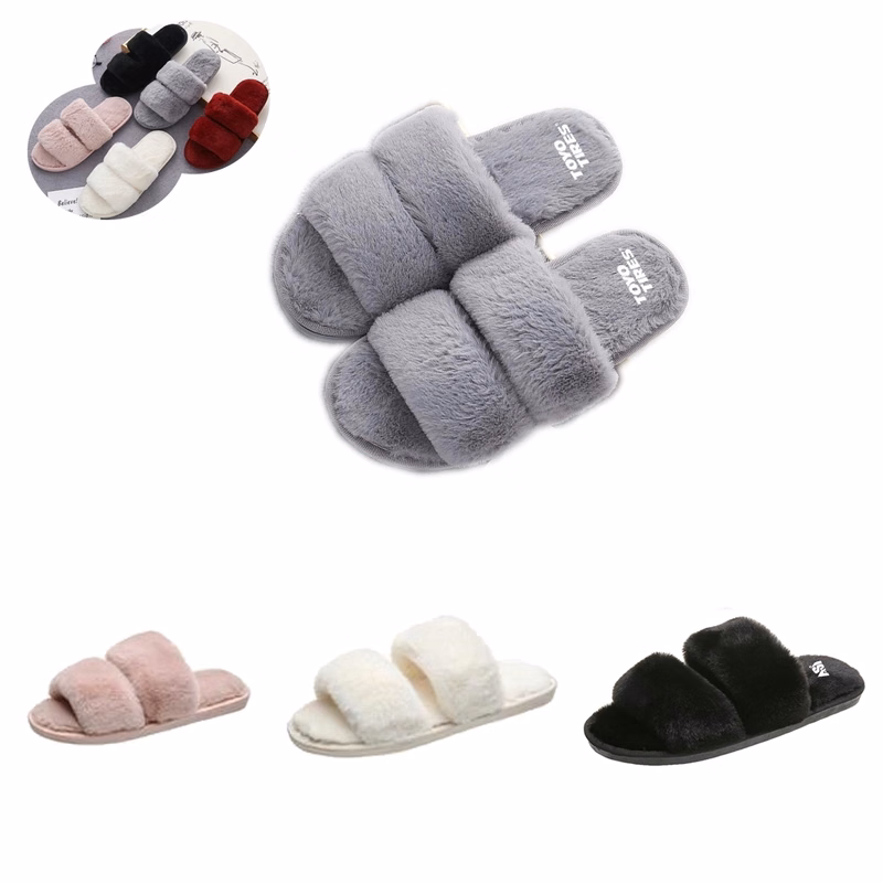 Woman Fluffy Slippers