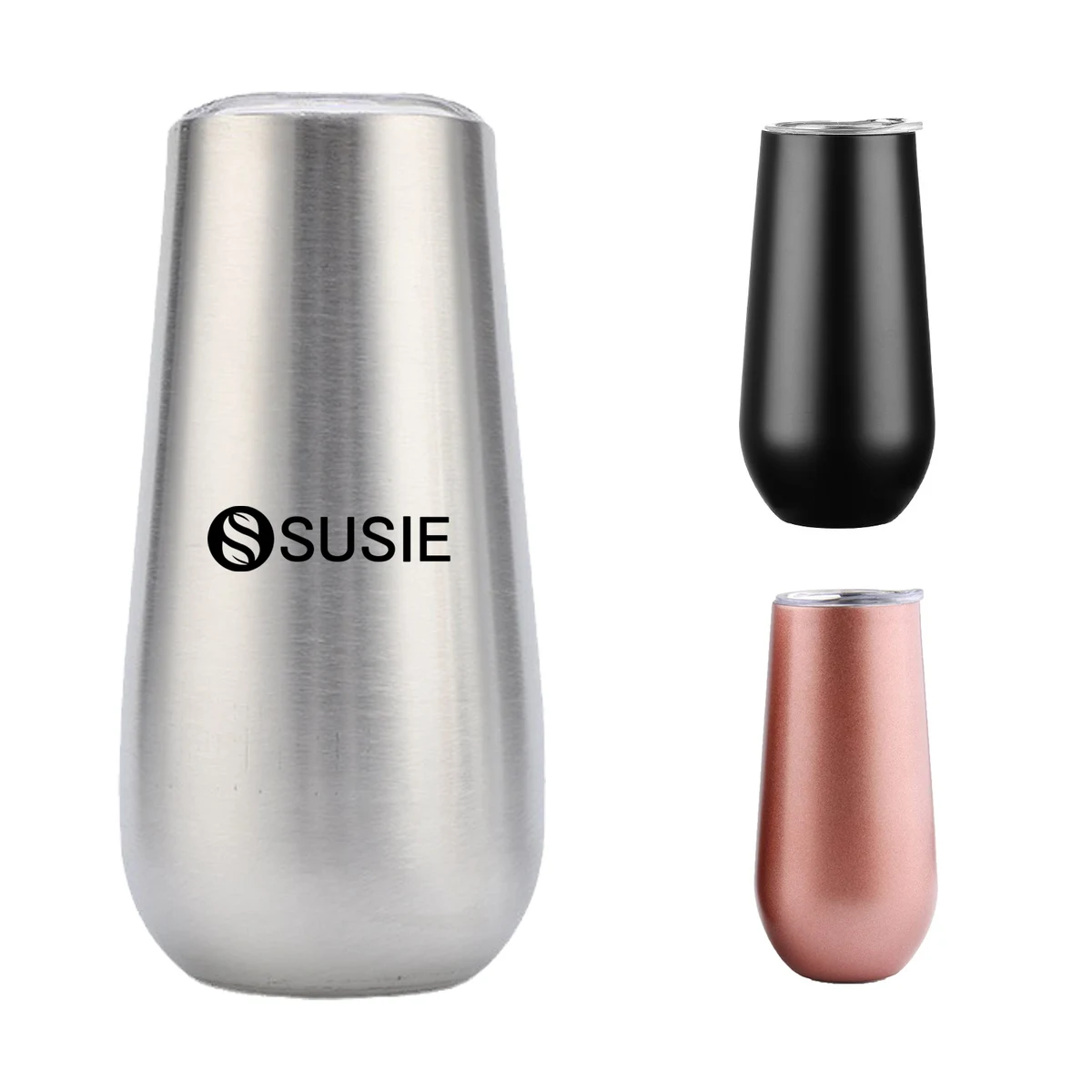 Double Insulated Stainless Steel Bottle Tumbler With Lid 1