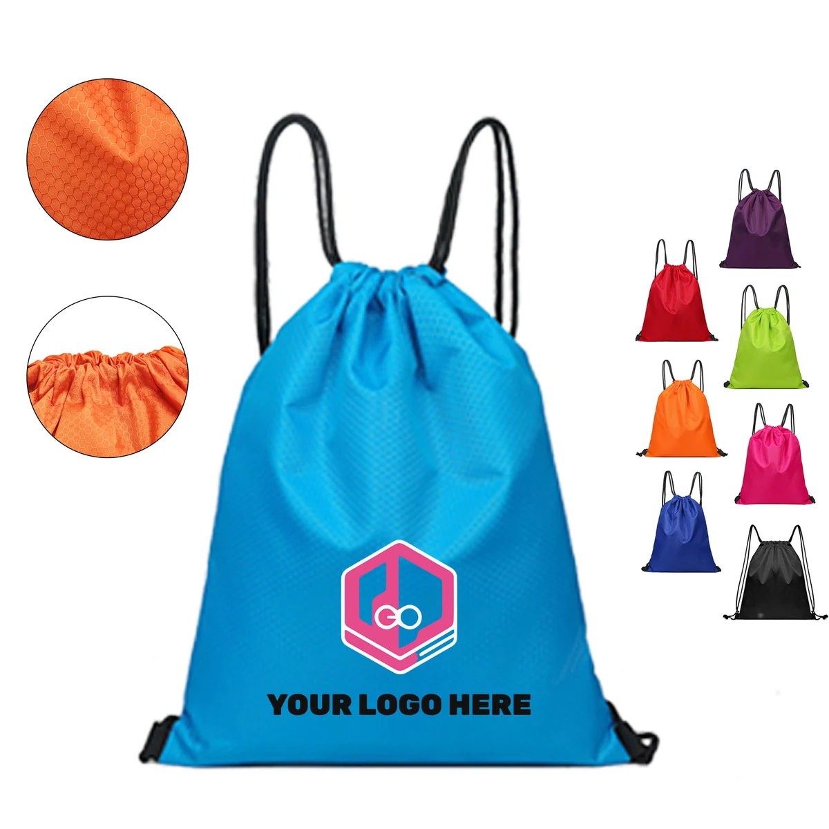 Cord Closure Backpack 1
