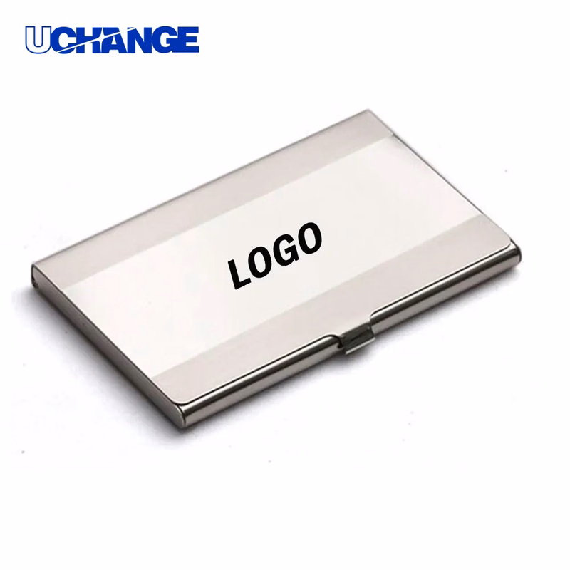 Stainless Steel Business Card Case Polished Office Accessory