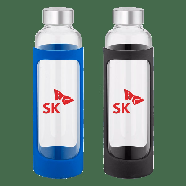 Tioga Glass Water Bottle 20 oz.