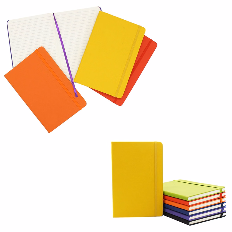 A6 Pu Leather Colorful Notebook