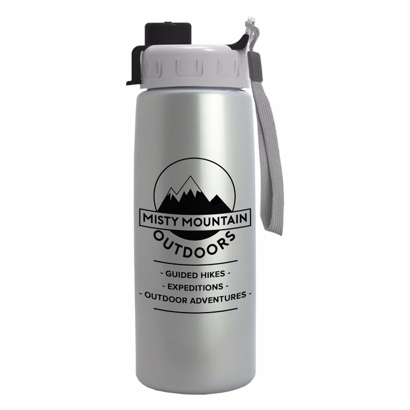 Metalike Flair - 26 oz. Tritan Metalike Bottle with Quick snap
