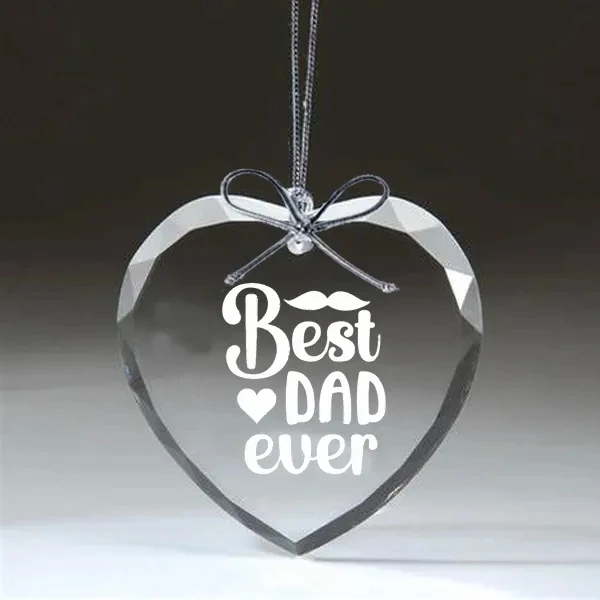 Heart Crystal Ornament 1