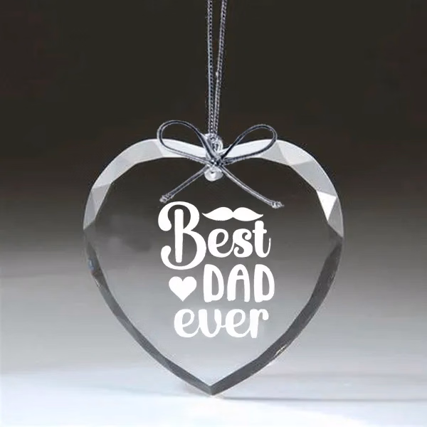 Heart Crystal Ornament