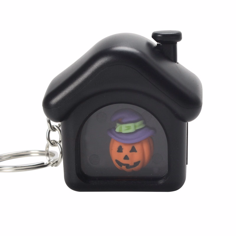 House Pumpkin Keyring