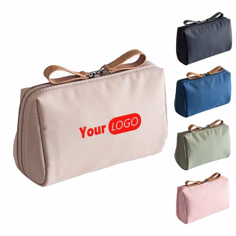 Polyester Minimalist Mini Makeup Bag ?C Simple And Portable