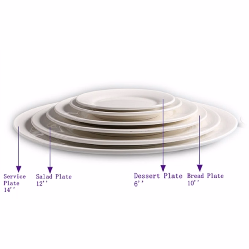 6'' Dessert Flate Plate