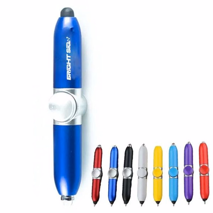Fidget Spinner Pen with LED Light