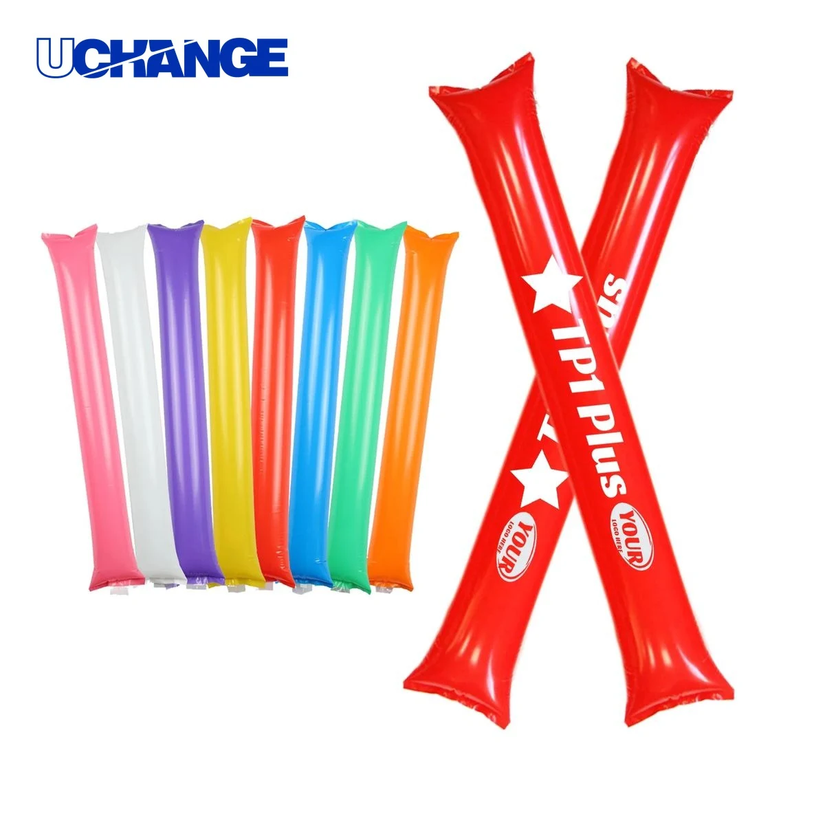 Inflatable Thunder Cheer Stick Pair for Concerts 1