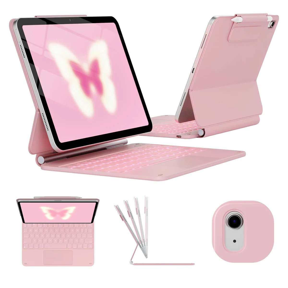 Promotek iBank® Magic Magnetic Bluetooth Keyboard Case for iPad Air 13 inch (M2, 2024). Free Shippin 1