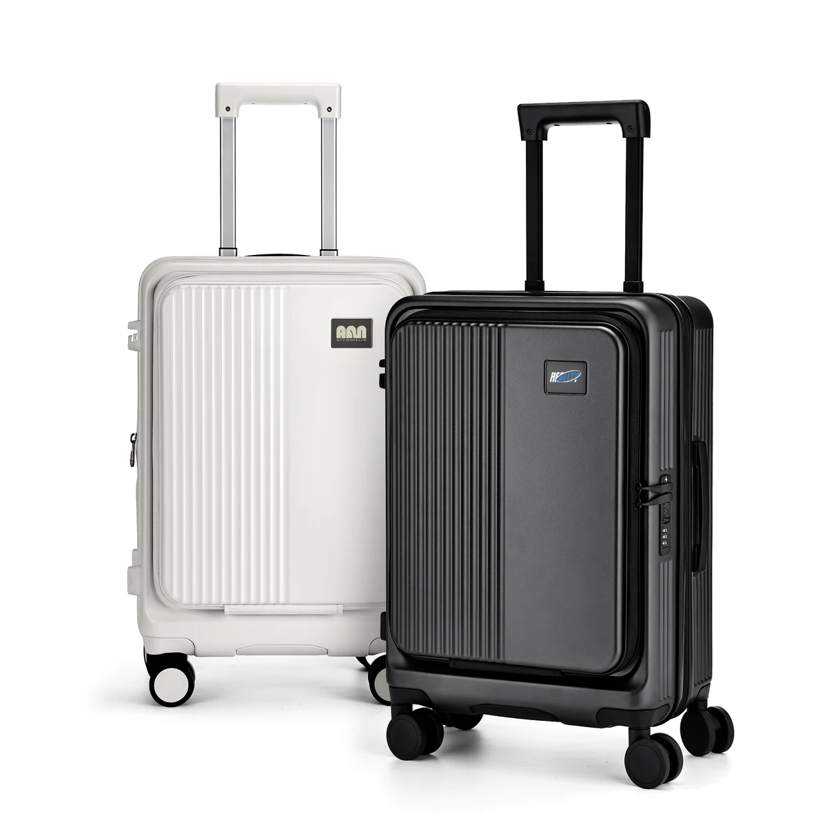 Premium Expandable Carry-On Luggage With Front Pocket 1