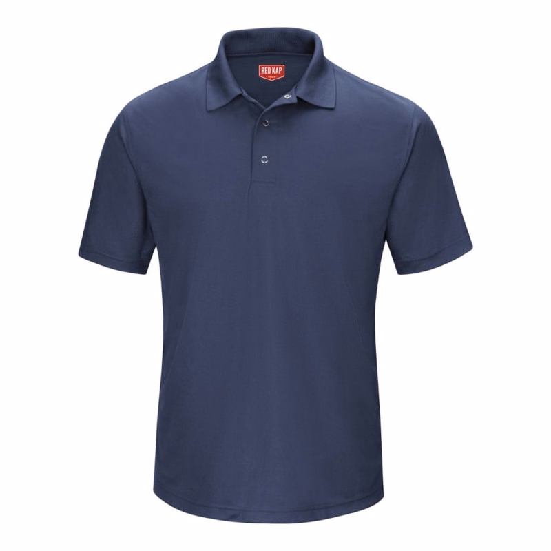 Red Kap Men's Performance Knit Gripper-Front Polo - SK74