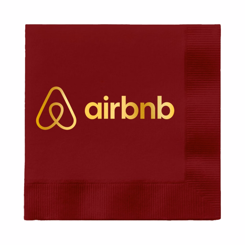 Foil Stamped Colorware Luncheon Napkin