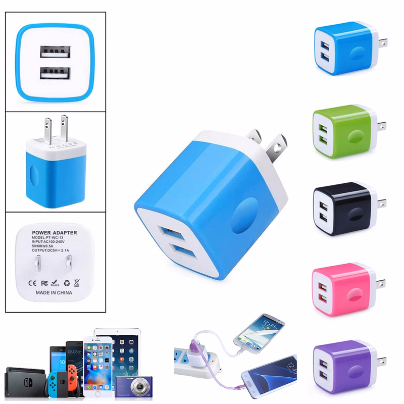 2 Port USB Wall Charger