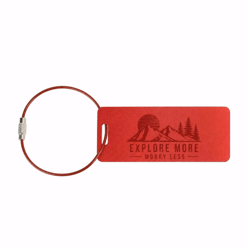 Custom Metal Luggage Keytag