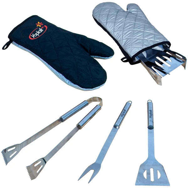 Bbq Tool Set In Mitt 1