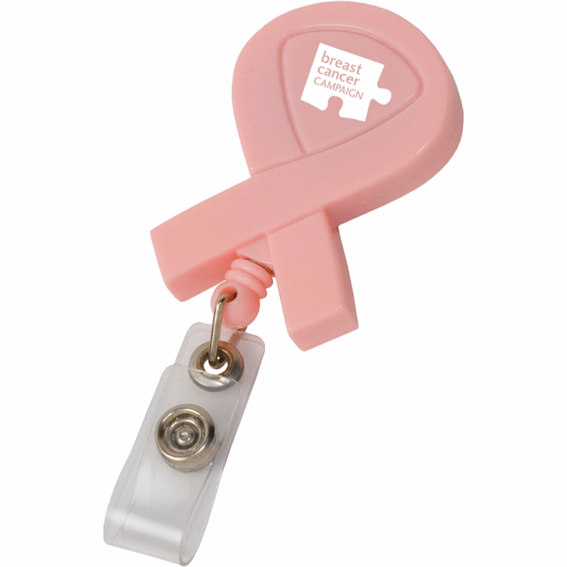 Awareness Ribbon Retractable Badge Holder