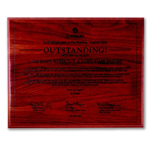 Wood Plaque 12" x 15" 1