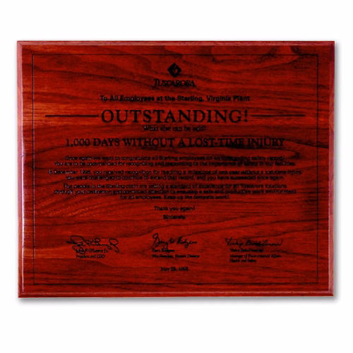 Wood Plaque 12" x 15"