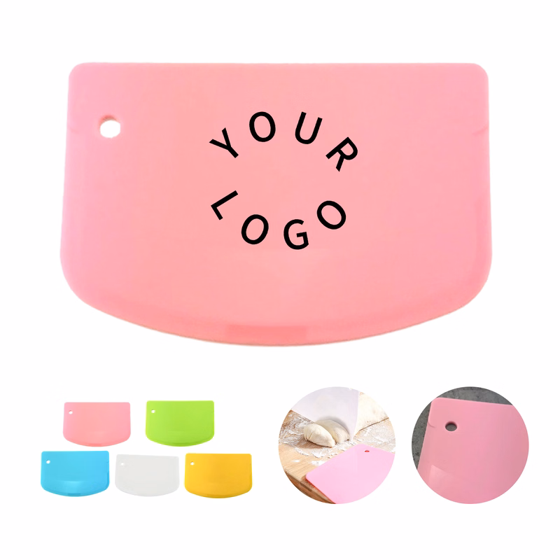 Food Grade PP Dough Scraper 5.3" Length x 3.6" Width