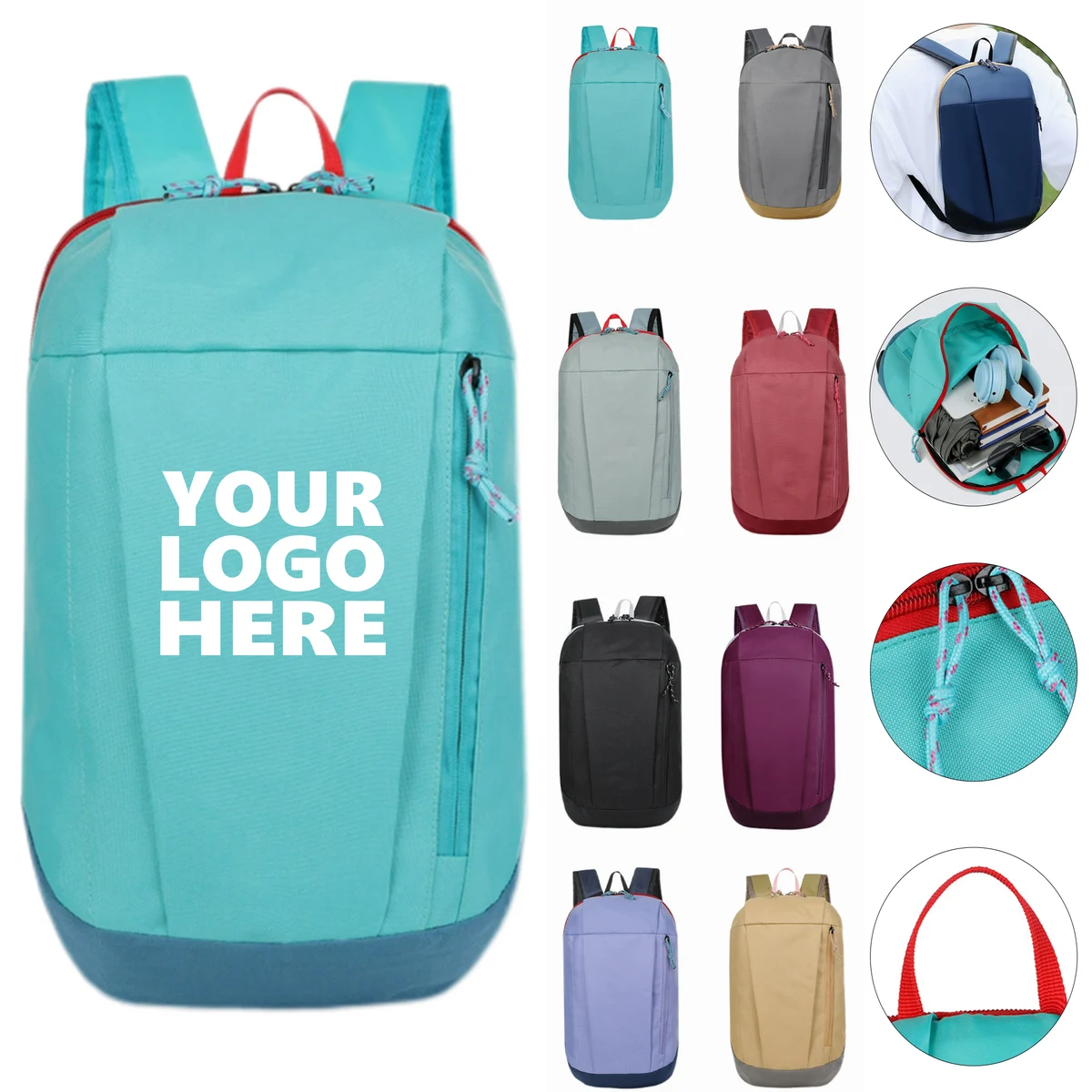 Outdoor Backpack with Double Shoulder Straps 1