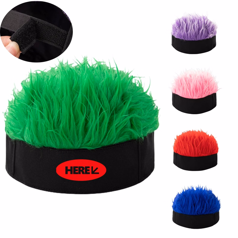 US Fans Wig Props Soccer Cheer Headwear