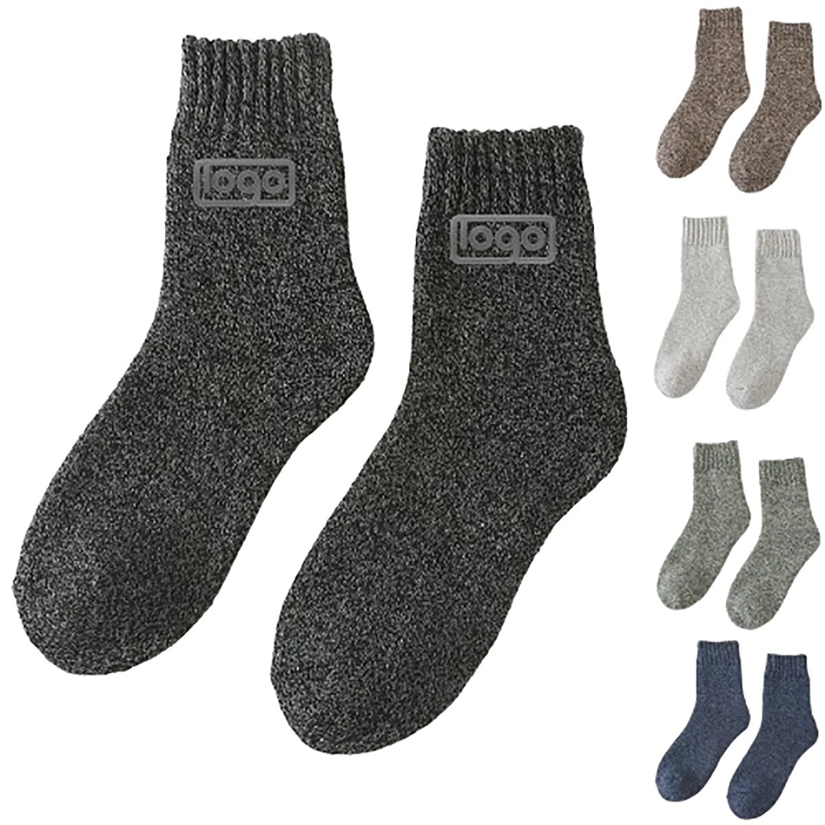 Mens Polyester Thermal Socks 1