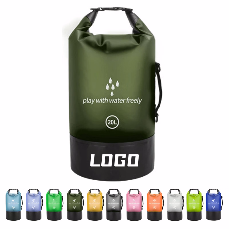 Colored Transparent Dry Bag