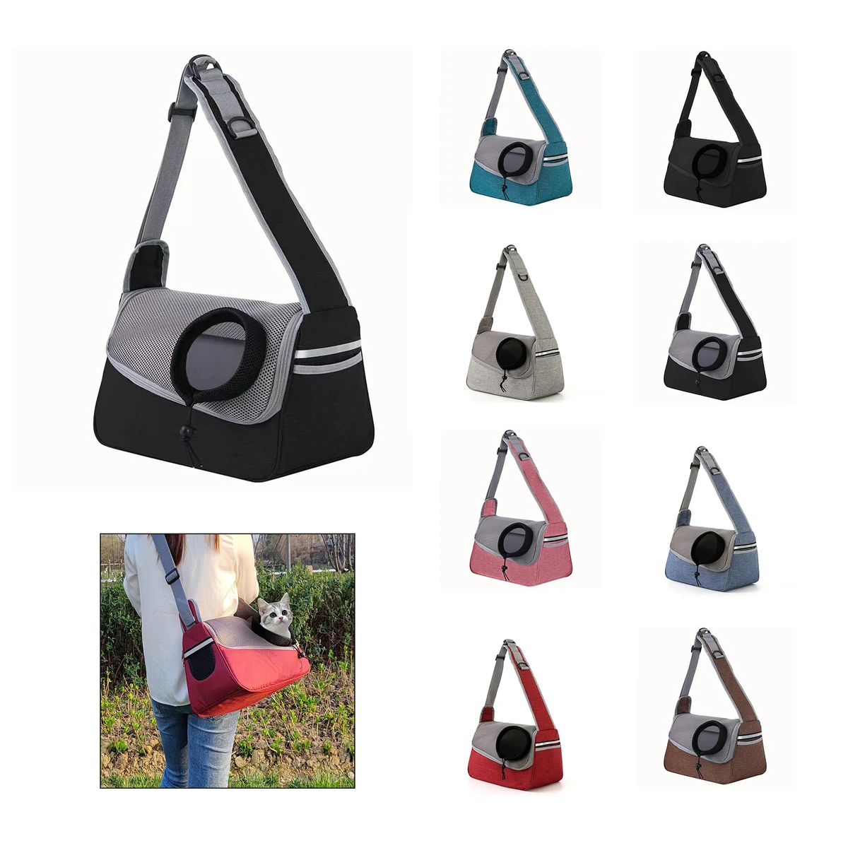 One Shoulder Crossbody Pet Bag 1