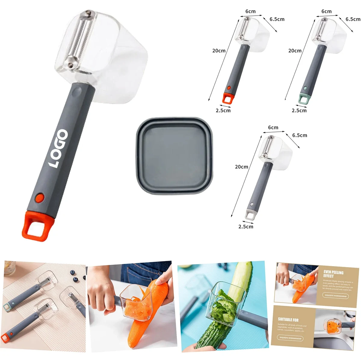 Peeler Home Tools Stainless Steel Scraper 1