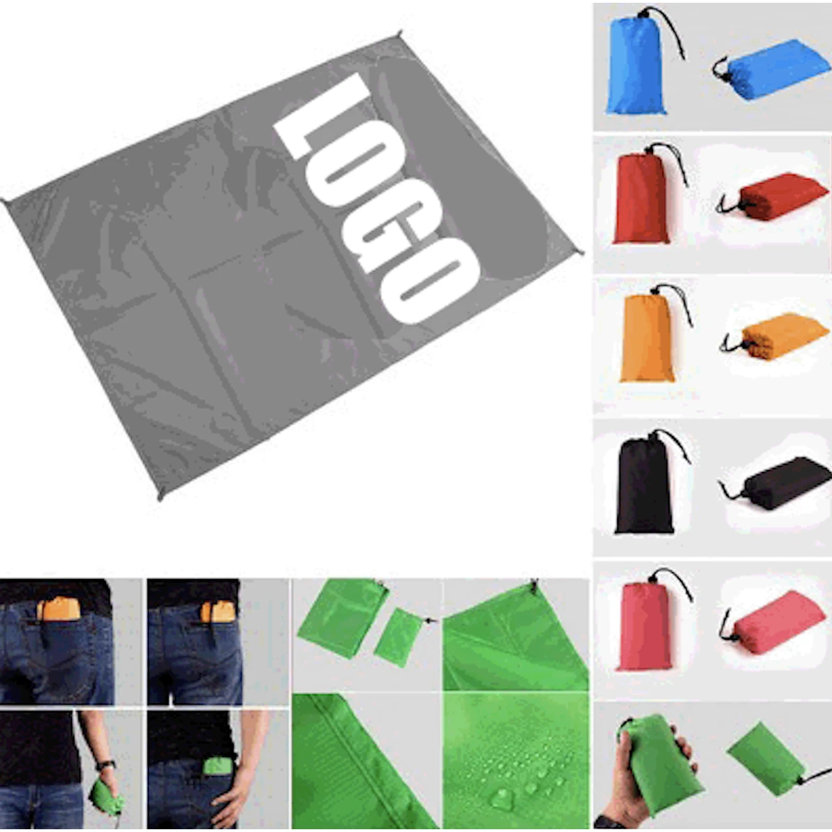 Travel Beach Blanket / Waterproof Pocket Blanket 1