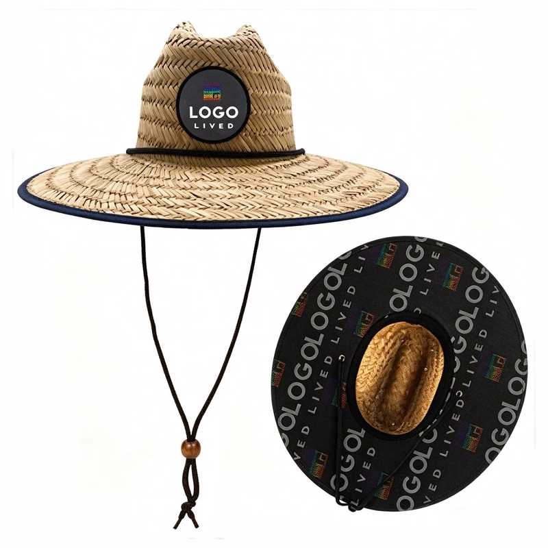 Summer Cowboy Straw w/Underbrim and Patch