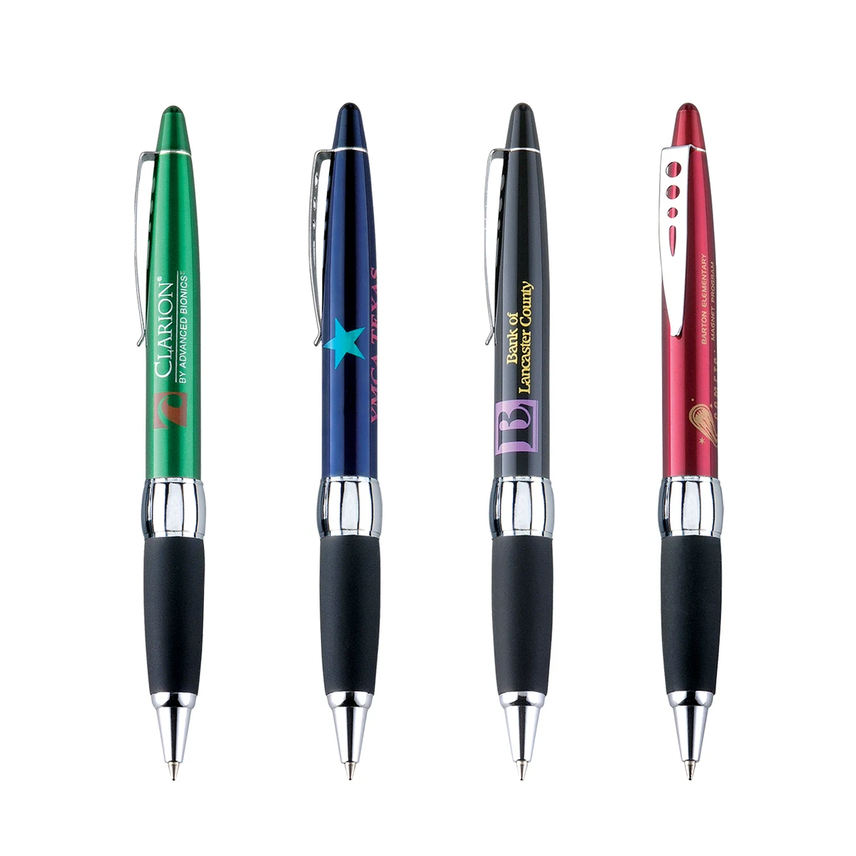 Helios-II Promotional Twist Pen with Colored Top 1