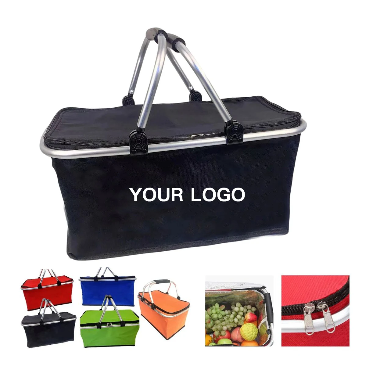 Outdoor Cooler Tote with Aluminum Frame 1