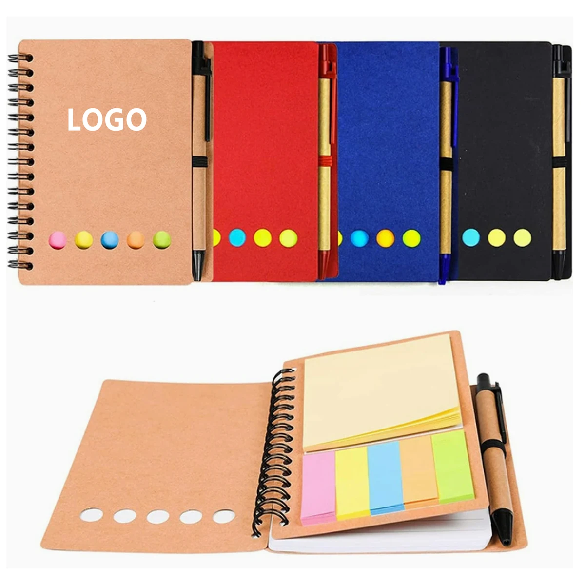 Coil Sticky Notebook 1