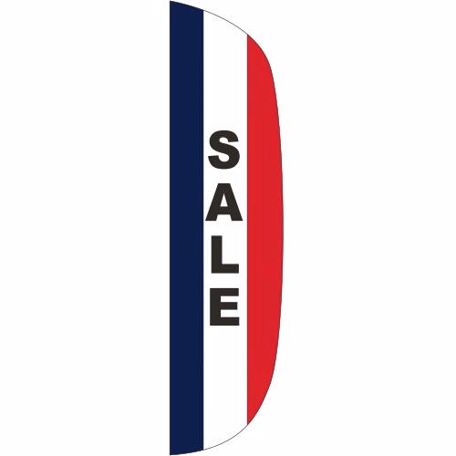 "SALE" 3' x 12' Message Flutter Flag