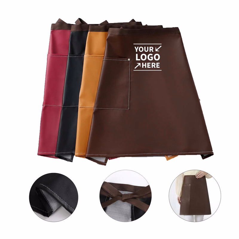 PU Leather Waist Apron