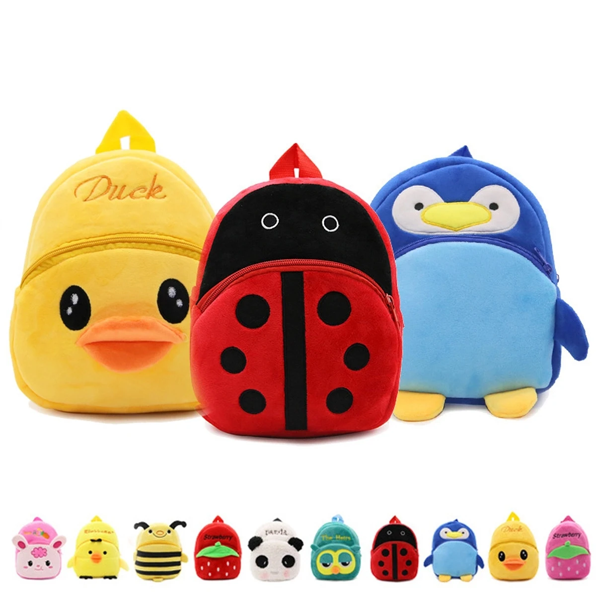 Toddler Plush Back Pack 1