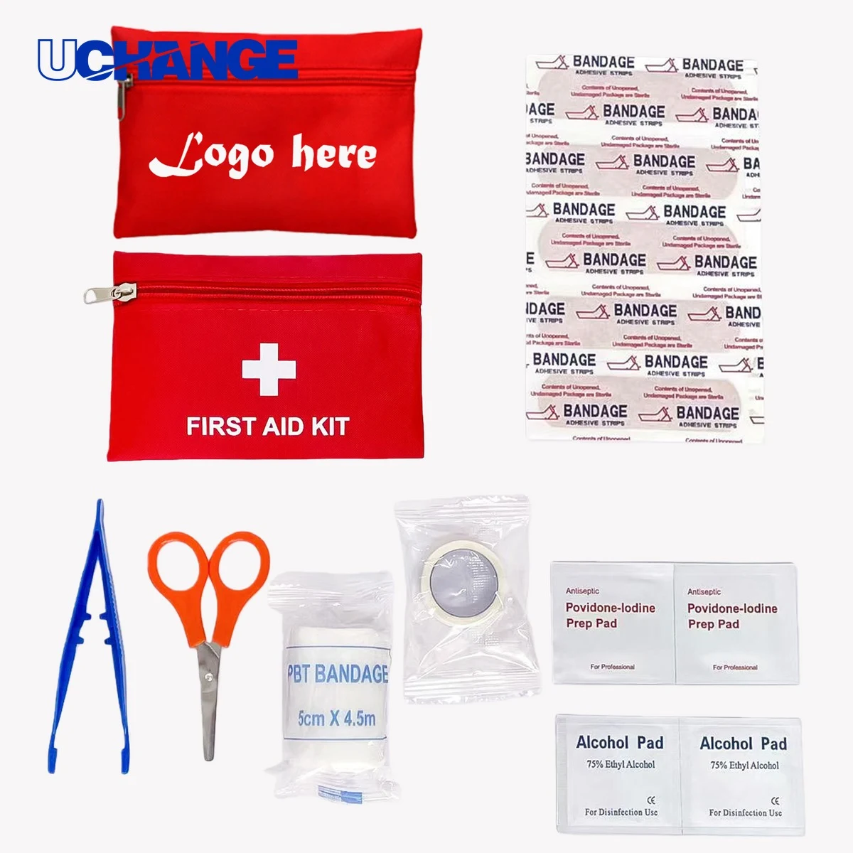 Emergency Travel First Aid Kit Set (8 Sets) 1