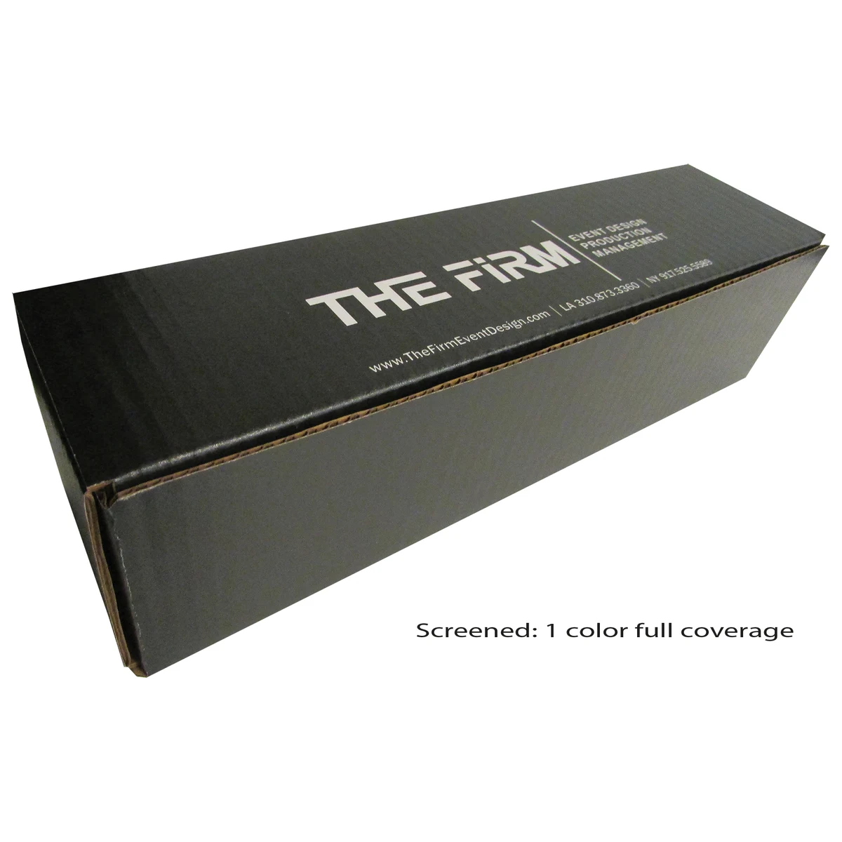 13 1/2" x 3 1/2" x 3 1/2" - B-Flute Inside Tuck Box 1