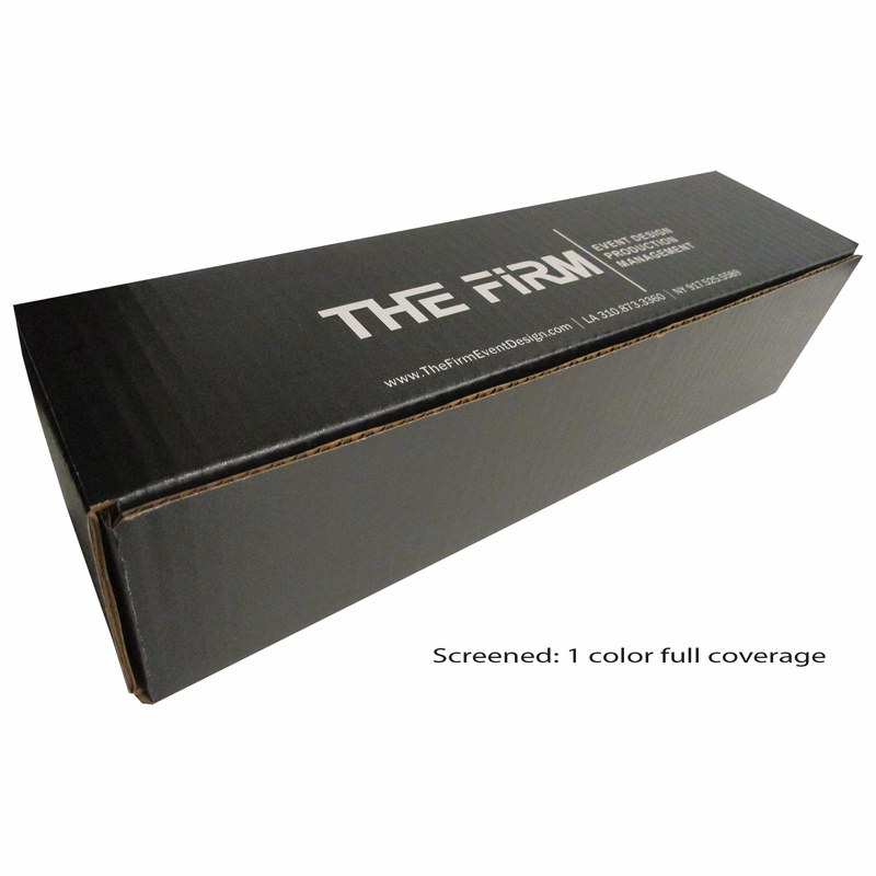 13 1/2" x 3 1/2" x 3 1/2" - B-Flute Inside Tuck Box
