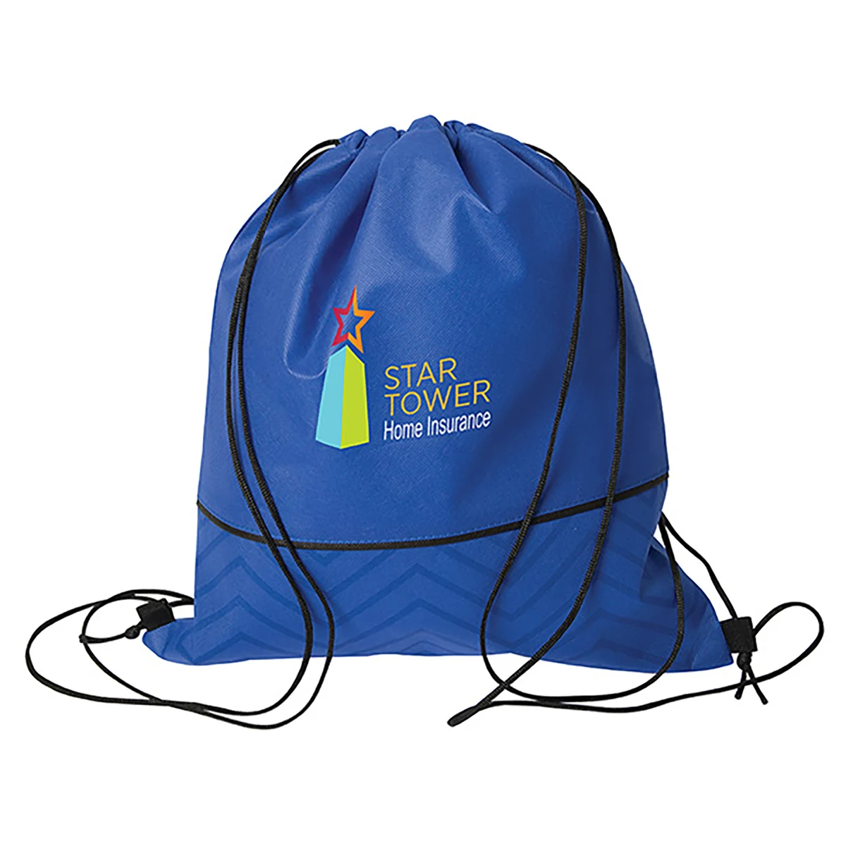Tonal Non Woven Drawstring Bag 1