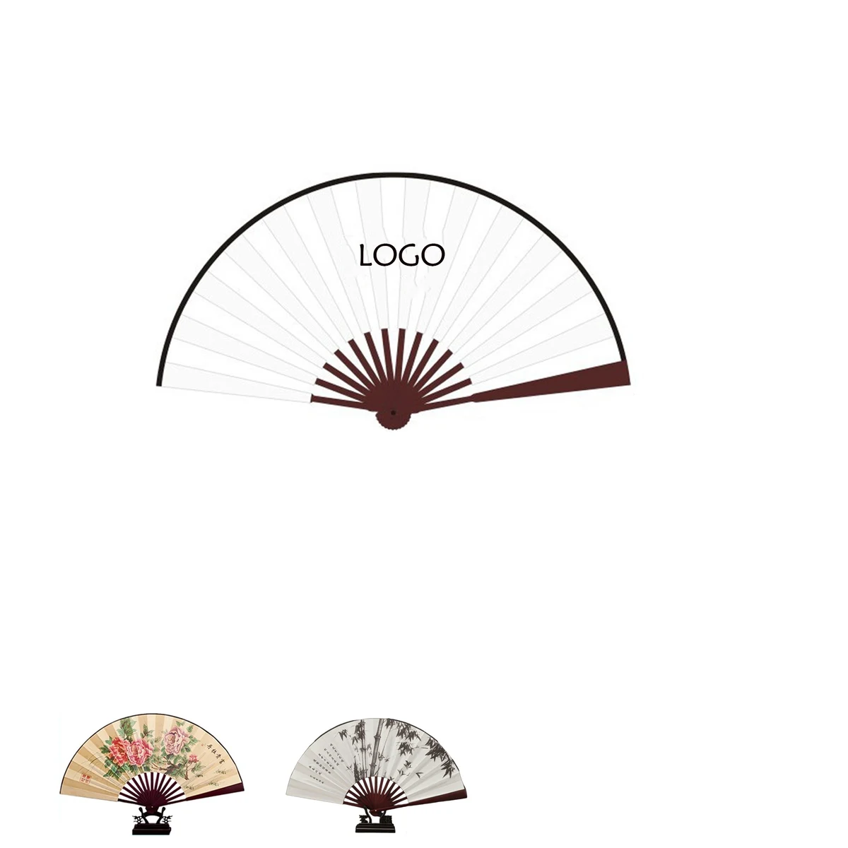 Folding Advertising Fan 1