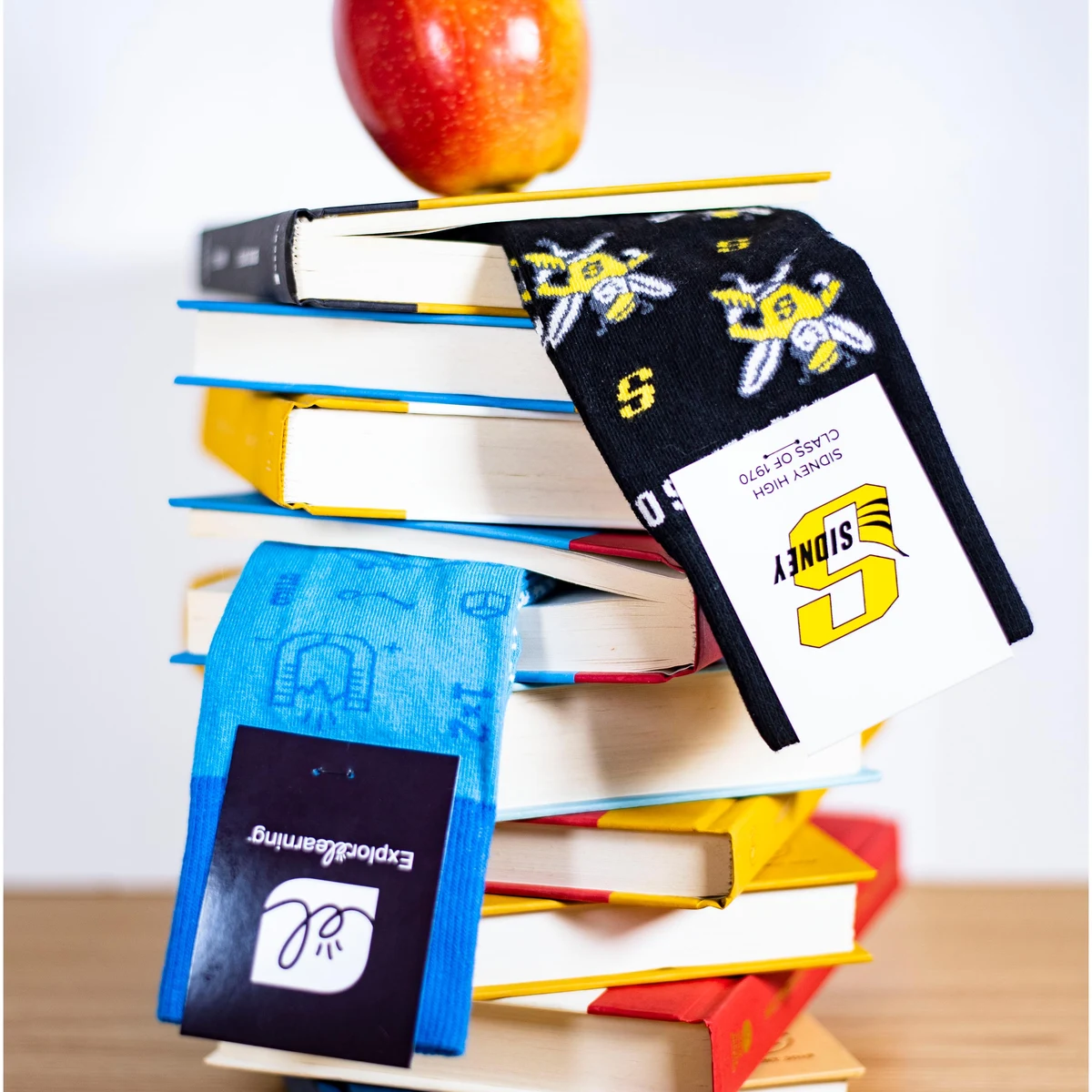 Standard Teacher Appreciation Socks - Grateful Footwear for Educators - American Made 1