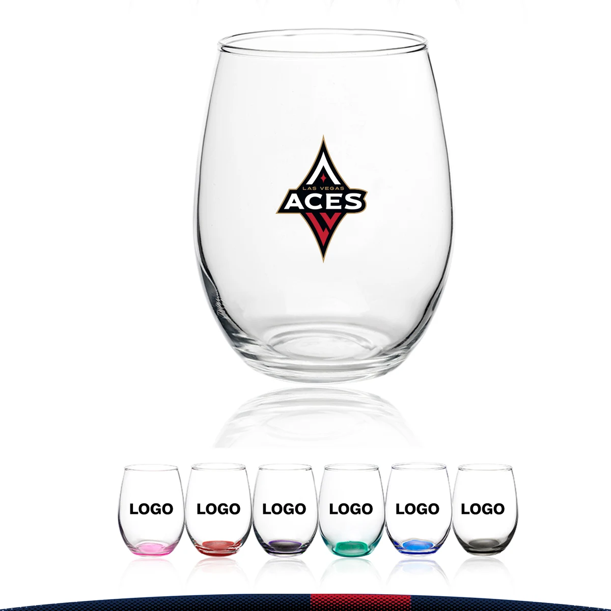 15 oz. Stemless Wine Glasses 1